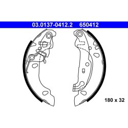 Brake Shoe Set ATE 03.0137-0412.2 OE Ref 1433865