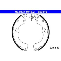 Brake Shoe Set ATE 03.0137-0416.2 OE Ref 4438930