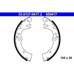 Brake Shoe Set ATE 03.0137-0417.2 OE Ref 0449597212000
