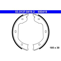 Handbrake Shoe Set ATE 03.0137-0419.2 OE Ref 34411165962