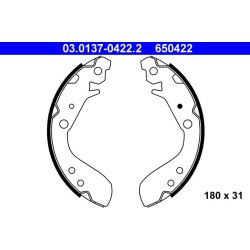 Brake Shoe Set ATE 03.0137-0422.2 OE Ref 43154SAA004