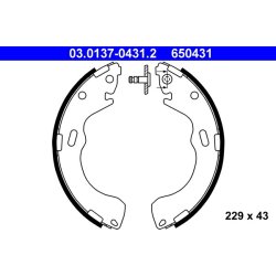 Brake Shoe Set ATE 03.0137-0431.2 OE Ref GEYT2638ZA