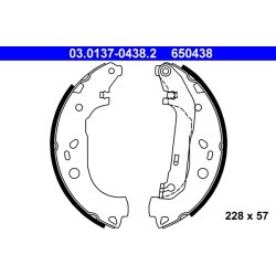Brake Shoe Set ATE 03.0137-0438.2 OE Ref 4387344