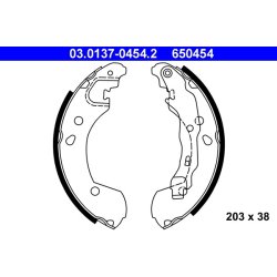 Brake Shoe Set ATE 03.0137-0454.2 OE Ref D4060AX600