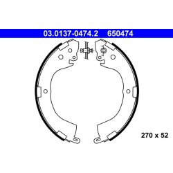 Brake Shoe Set ATE 03.0137-0474.2 OE Ref MN102639