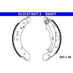 Brake Shoe Set ATE 03.0137-0477.2 OE Ref 4544200202