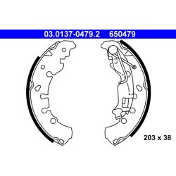 Brake Shoe Set ATE 03.0137-0479.2 OE Ref 4241P0