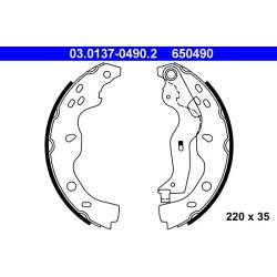 Brake Shoe Set ATE 03.0137-0490.2 OE Ref 71742832