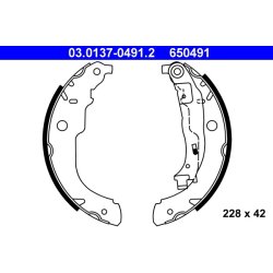 Brake Shoe Set ATE 03.0137-0491.2 OE Ref 4241N3