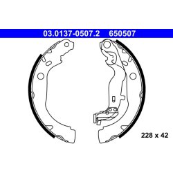 Brake Shoe Set ATE 03.0137-0507.2 OE Ref 440605238R