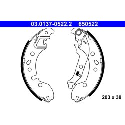 Brake Shoe Set ATE 03.0137-0522.2 OE Ref 440603961R