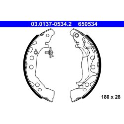 Brake Shoe Set ATE 03.0137-0534.2 OE Ref 5320084M01