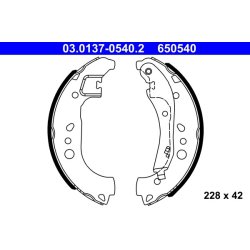 Brake Shoe Set ATE 03.0137-0540.2 OE Ref 2Q0698525C