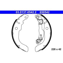 Brake Shoe Set ATE 03.0137-0542.2 OE Ref 1619229680