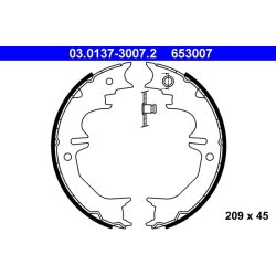 Handbrake Shoe Set ATE 03.0137-3007.2 OE Ref 4655060070