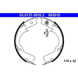 Handbrake Shoe Set ATE 03.0137-3010.2 OE Ref 26298AC000