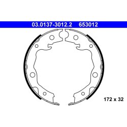 Handbrake Shoe Set ATE 03.0137-3012.2 OE Ref D4060JE27A