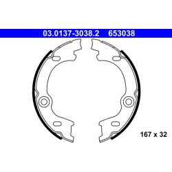 Handbrake Shoe Set ATE 03.0137-3038.2 OE Ref 583501DA00