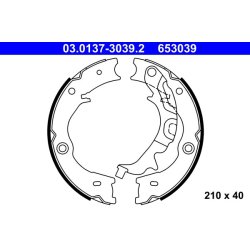 Handbrake Shoe Set ATE 03.0137-3039.2 OE Ref 583504DA00