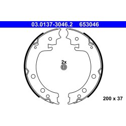 Handbrake Shoe Set ATE 03.0137-3046.2 OE Ref 5460077K00