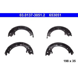 Jeu de mâchoires de frein à main ATE 03.0137-3051.2 pour HONDA CR-V, ELYSION ATE