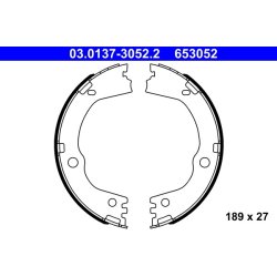 Handbrake Shoe Set ATE 03.0137-3052.2 OE Ref 583052PA10