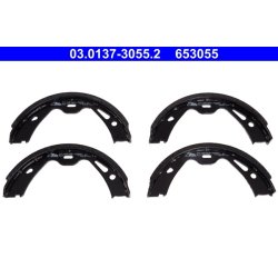 Jeu de mâchoires de frein à main ATE 03.0137-3055.2 pour PORSCHE 911, CAYMAN ATE