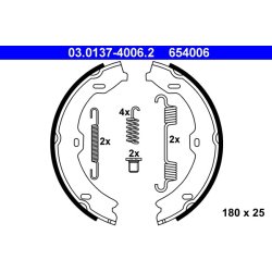 Handbrake Shoe Set ATE 03.0137-4006.2 OE Ref A2214200520