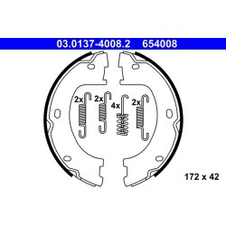 Handbrake Shoe Set ATE 03.0137-4008.2 OE Ref A9064200420