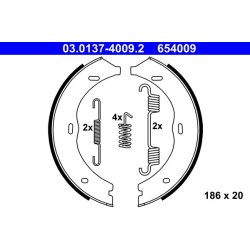 Handbrake Shoe Set ATE 03.0137-4009.2 OE Ref A6394200220