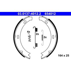 Handbrake Shoe Set ATE 03.0137-4012.2 OE Ref A2104200320