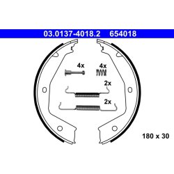 Handbrake Shoe Set ATE 03.0137-4018.2 OE Ref 77362450