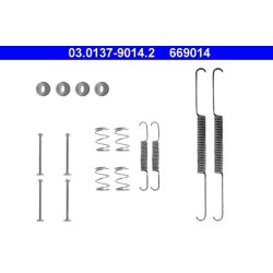 Kit de mâchoires de frein ATE 03.0137-9014.2 pour VAUXHALL OE 1605305