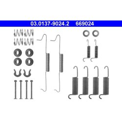 Kit de mâchoires de frein ATE 03.0137-9024.2 pour VW Transporter
