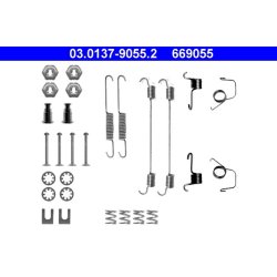 Brake Shoes Kit ATE 03.0137-9055.2 OE Ref 9404308348
