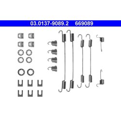 Kit de mâchoires de frein ATE 03.0137-9089.2 pour PEUGEOT 405 OE 431513