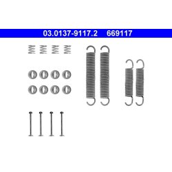 Brake Shoes Kit ATE 03.0137-9117.2