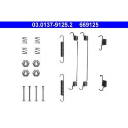 Brake Shoes Kit ATE 03.0137-9125.2 OE Ref 60750208