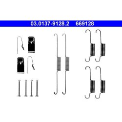 Kit de mâchoires de frein ATE 03.0137-9128.2 pour SUZUKI