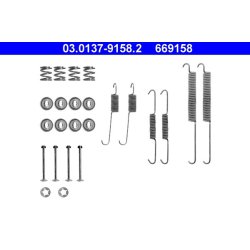 Brake Shoes Kit ATE 03.0137-9158.2 OE Ref 430858