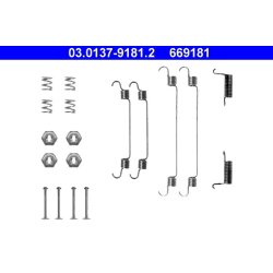 Brake Shoes Kit ATE 03.0137-9181.2 OE Ref 4409170J25