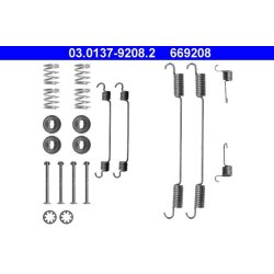 Kit de mâchoires de frein ATE 03.0137-9208.2 pour CITROEN, FIAT, LANCIA et plus encore...