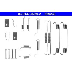 Kit de mâchoires de frein ATE 03.0137-9239.2 pour MAZDA 323 OE B597-26-380