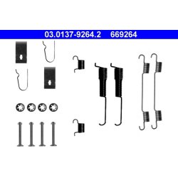 Kit de mâchoires de frein ATE 03.0137-9264.2 pour SUZUKI WAGON