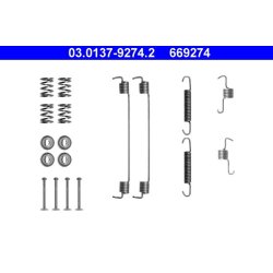 Brake Shoes Kit ATE 03.0137-9274.2 OE Ref D40431HD2A