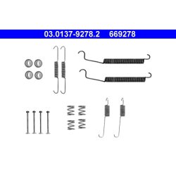 Brake Shoes Kit ATE 03.0137-9278.2 OE Ref 6001547628