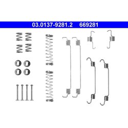 Brake Shoes Kit ATE 03.0137-9281.2 OE Ref 430869