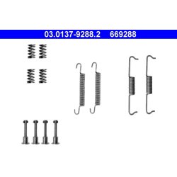 Handbrake Shoes Kit ATE 03.0137-9288.2 OE Ref 34410417558