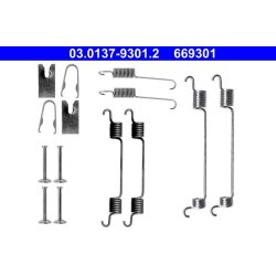Kit de mâchoires de frein ATE 03.0137-9301.2 pour TOYOTA CARINA, COROLLA