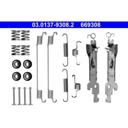 Brake Shoes Kit ATE 03.0137-9308.2 OE Ref 0007487V001000000